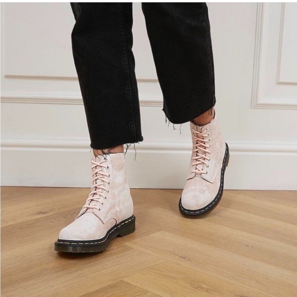 Doc martens 1460 pascal Pink tie dye boots